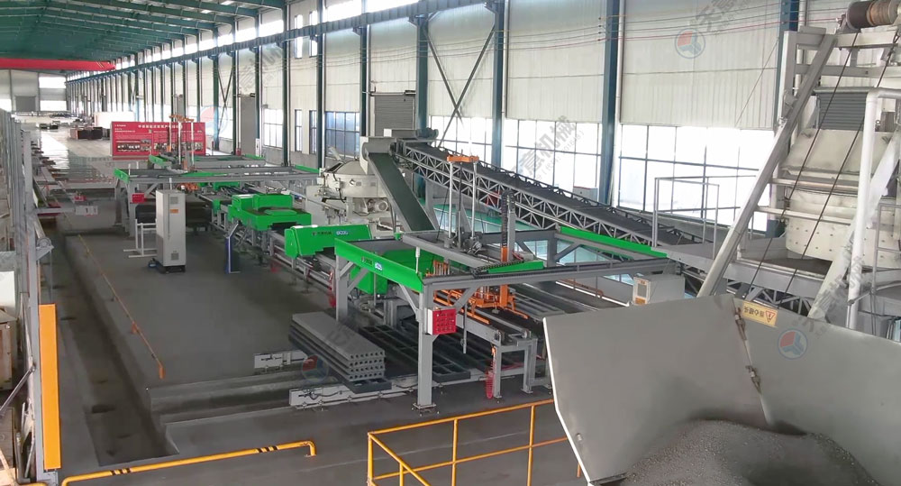 擠壓墻板生產(chǎn)線