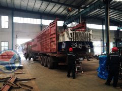 天意機(jī)械墻板裝備出征印尼