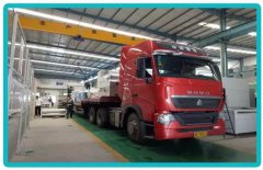 天意機(jī)械裝飾及保溫一體化板生產(chǎn)線成功發(fā)往威海