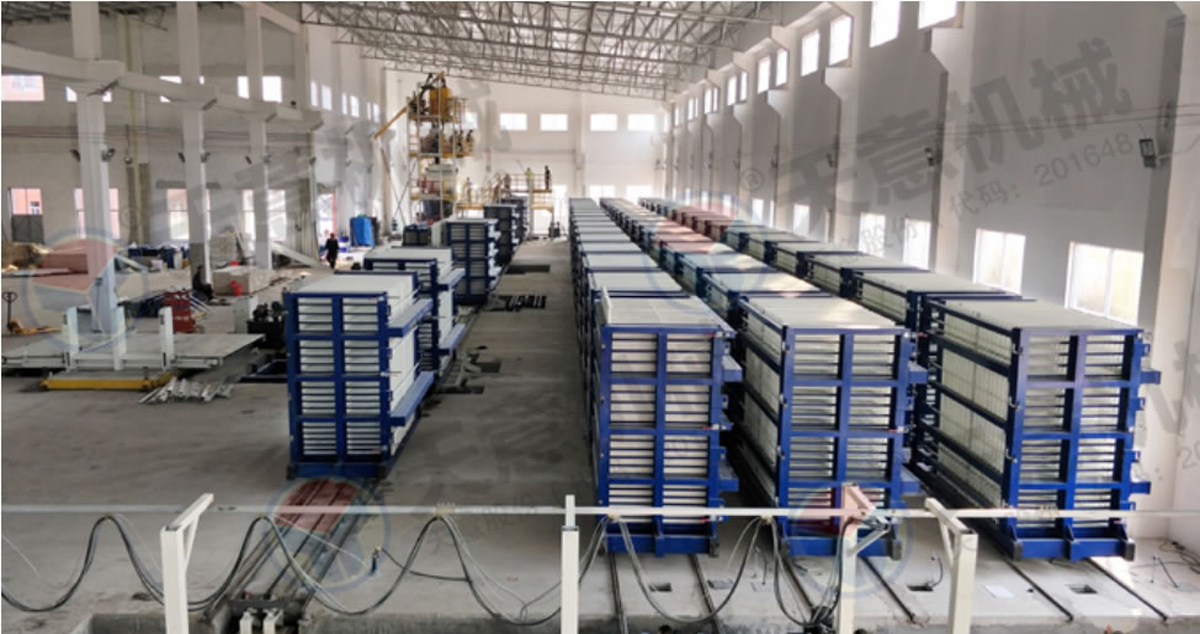 TYFZ-16立式旋轉(zhuǎn)復合墻板生產(chǎn)線